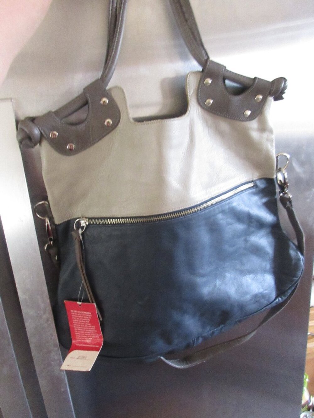 Pietro Alessandra leather purse shoulder bag tote handbag new nwt